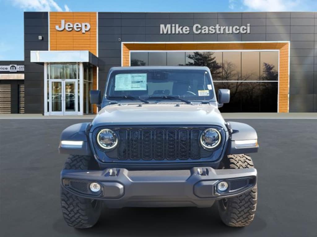 New 2025 Jeep Wrangler 4-DOOR WILLYS Sport Utility