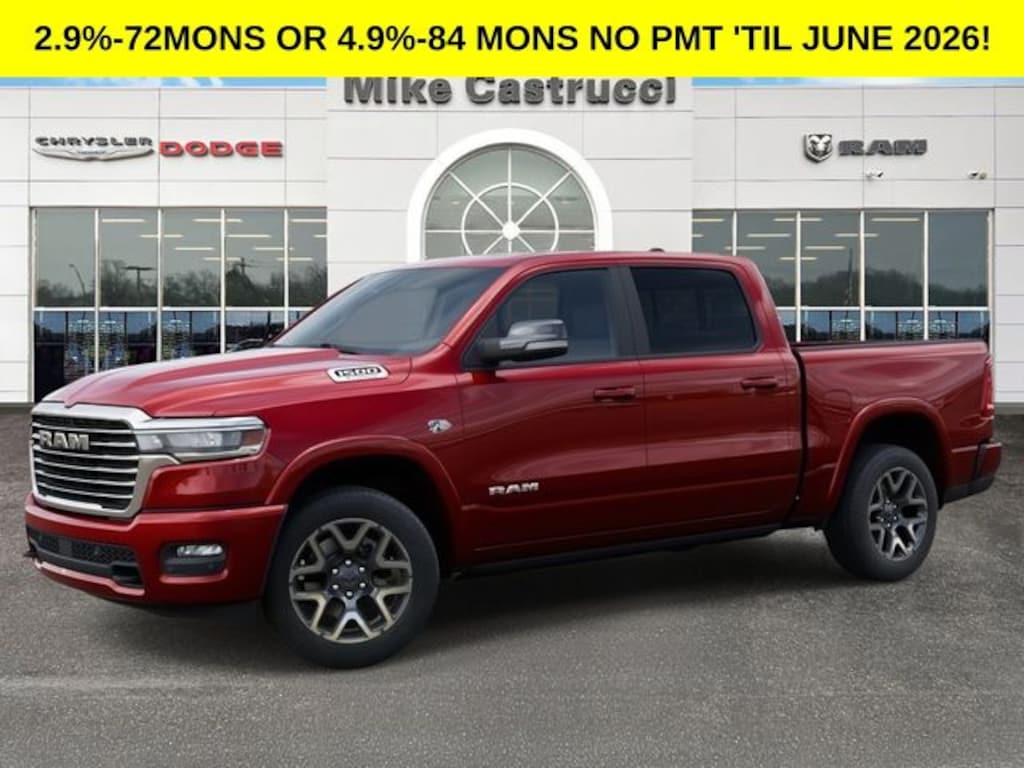 New 2026 Ram 1500 LARAMIE CREW CAB 4X4 5'7 BOX Pickup