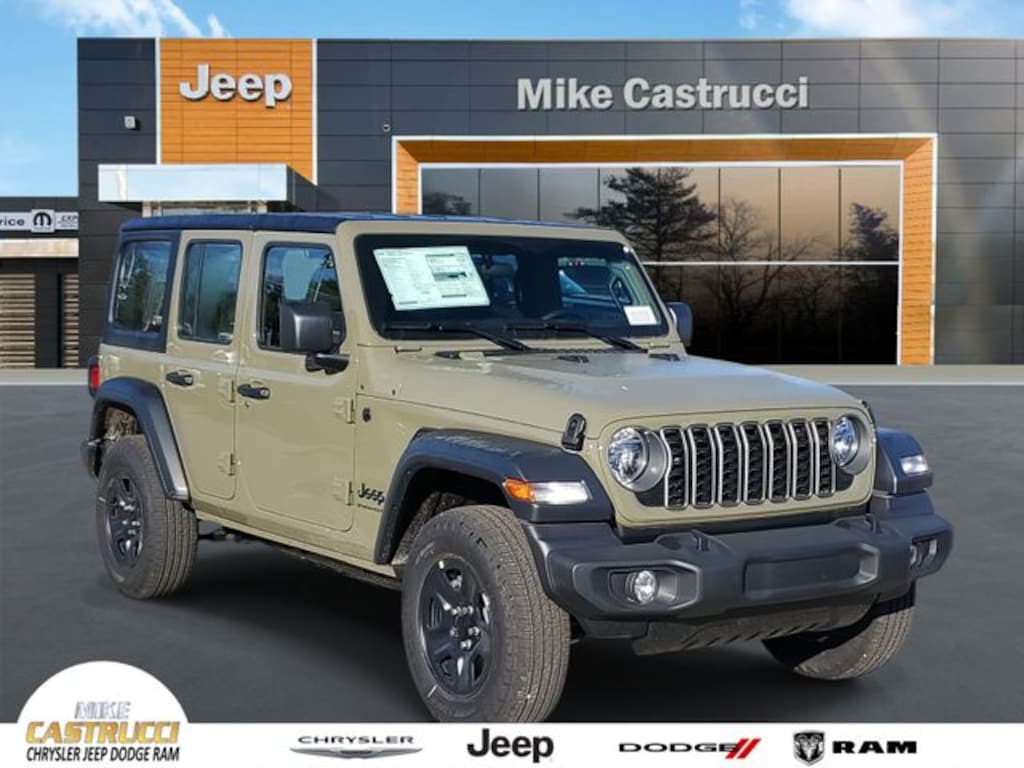 New 2026 Jeep Wrangler 4-DOOR SPORT Sport Utility