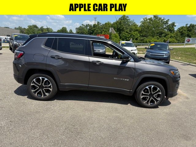 Used 2022 Jeep Compass Limited with VIN 3C4NJDCB2NT159619 for sale in Cincinnati, OH