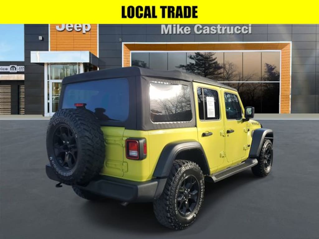 Certified 2023 Jeep Wrangler Sport SUV