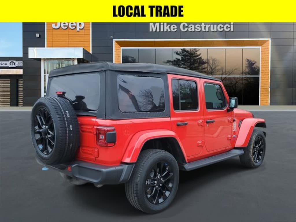 Certified 2022 Jeep Wrangler Unlimited Sahara 4xe SUV