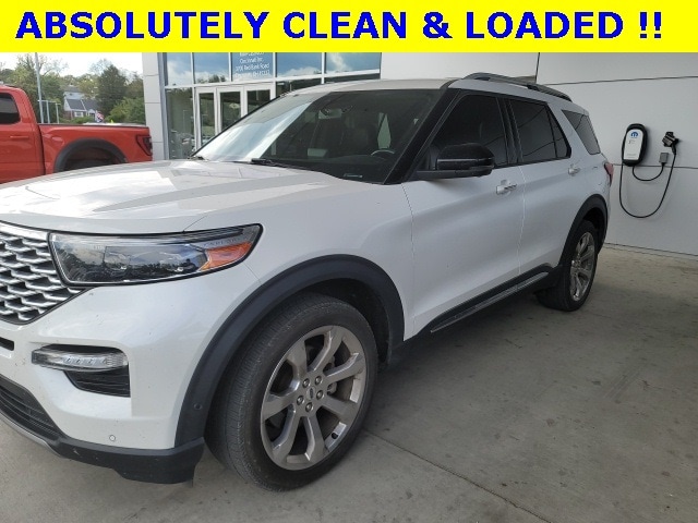 Used 2020 Ford Explorer Platinum with VIN 1FM5K8HCXLGB91849 for sale in Cincinnati, OH