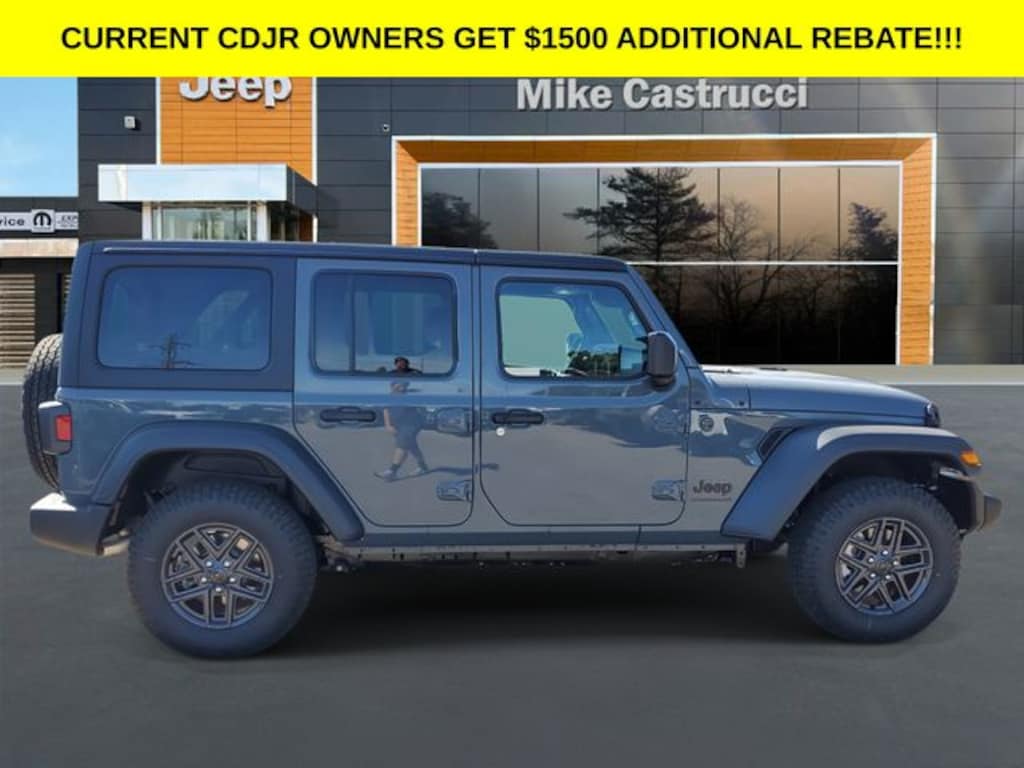 New 2025 Jeep Wrangler 4-DOOR SPORT S Sport Utility