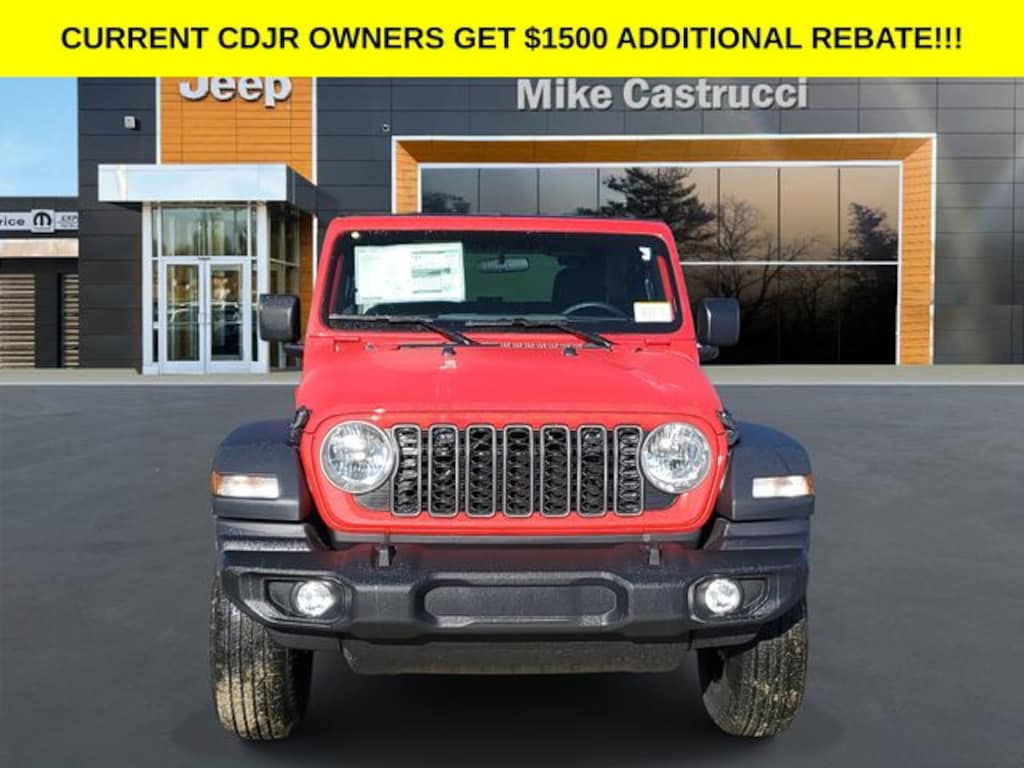 New 2026 Jeep Wrangler 2-DOOR SPORT Sport Utility