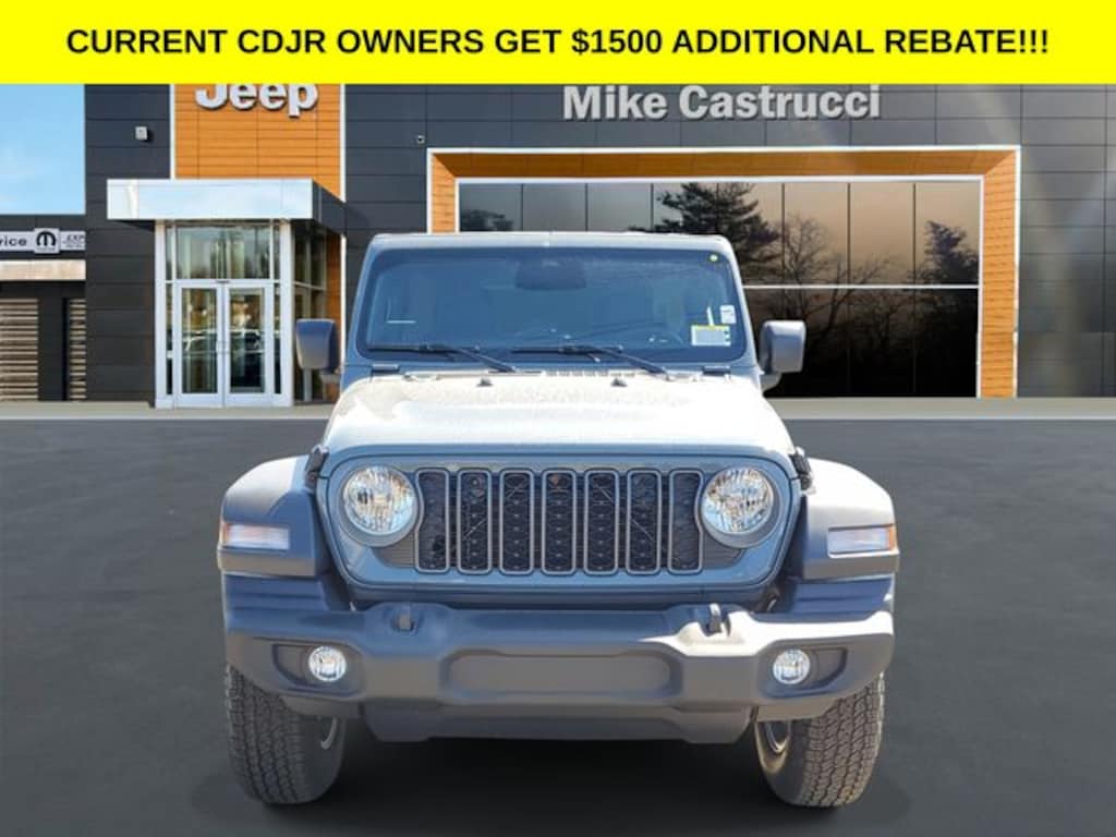 New 2025 Jeep Wrangler 4-DOOR SPORT S Sport Utility