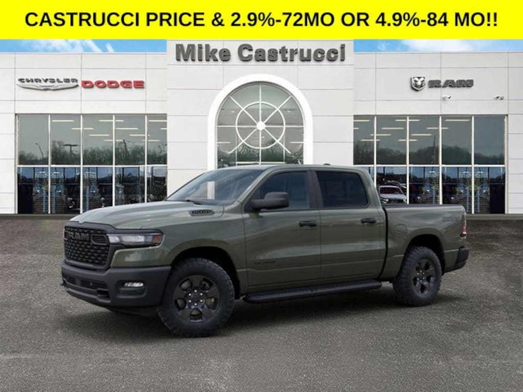 New 2026 Ram 1500 WARLOCK CREW CAB 4X4 5'7 BOX Pickup