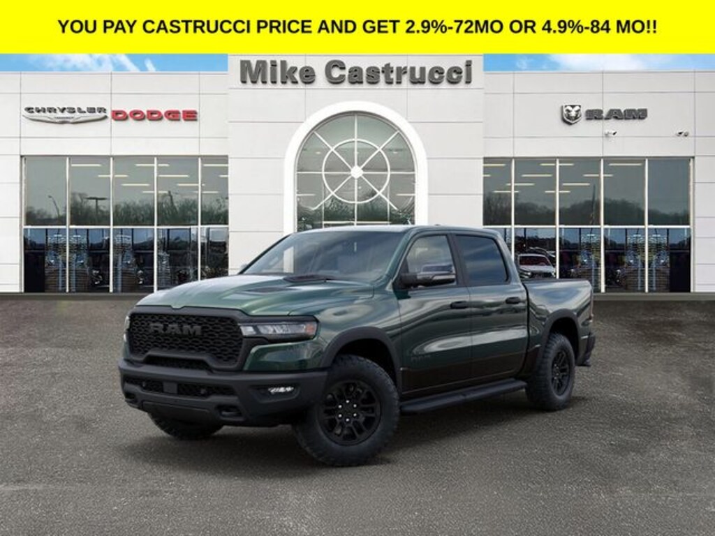 New 2026 Ram 1500 REBEL CREW CAB 4X4 5'7 BOX Pickup