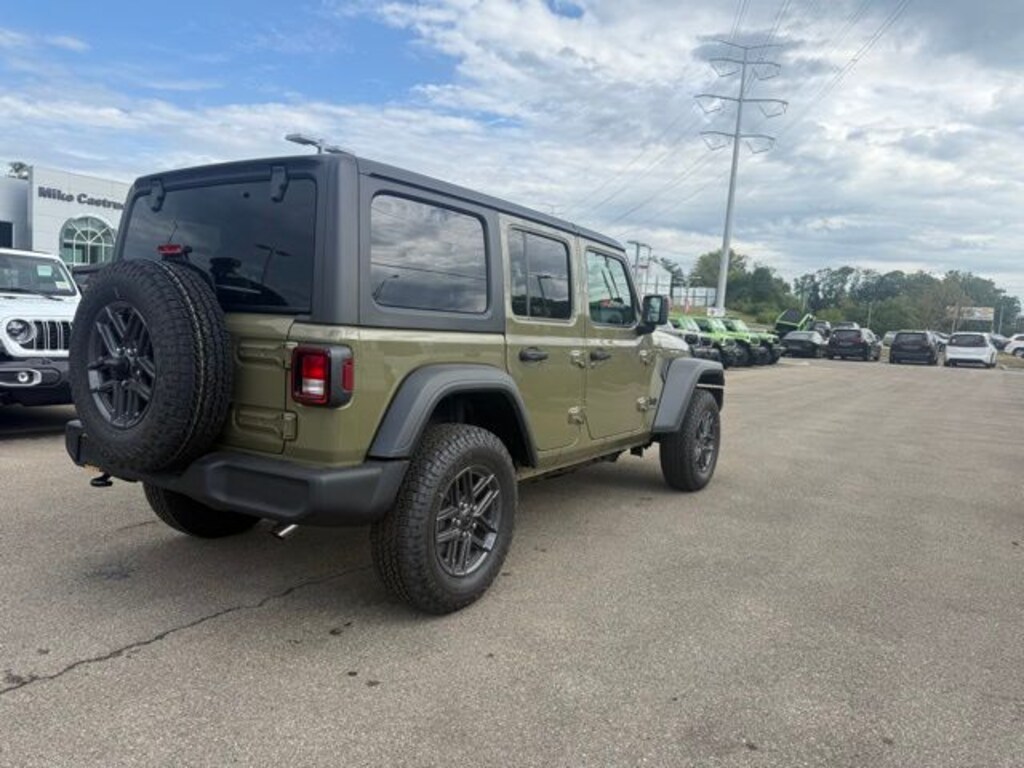 New 2025 Jeep Wrangler 4-DOOR SPORT S Sport Utility