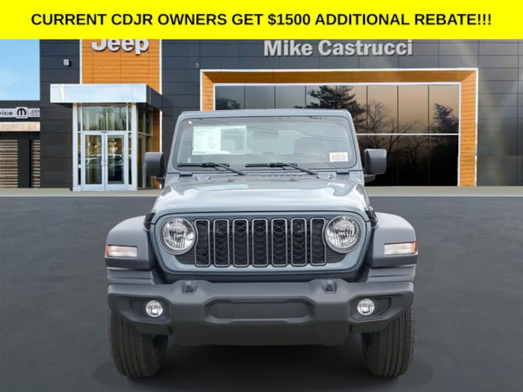 New 2025 Jeep Wrangler 2-DOOR SPORT Sport Utility