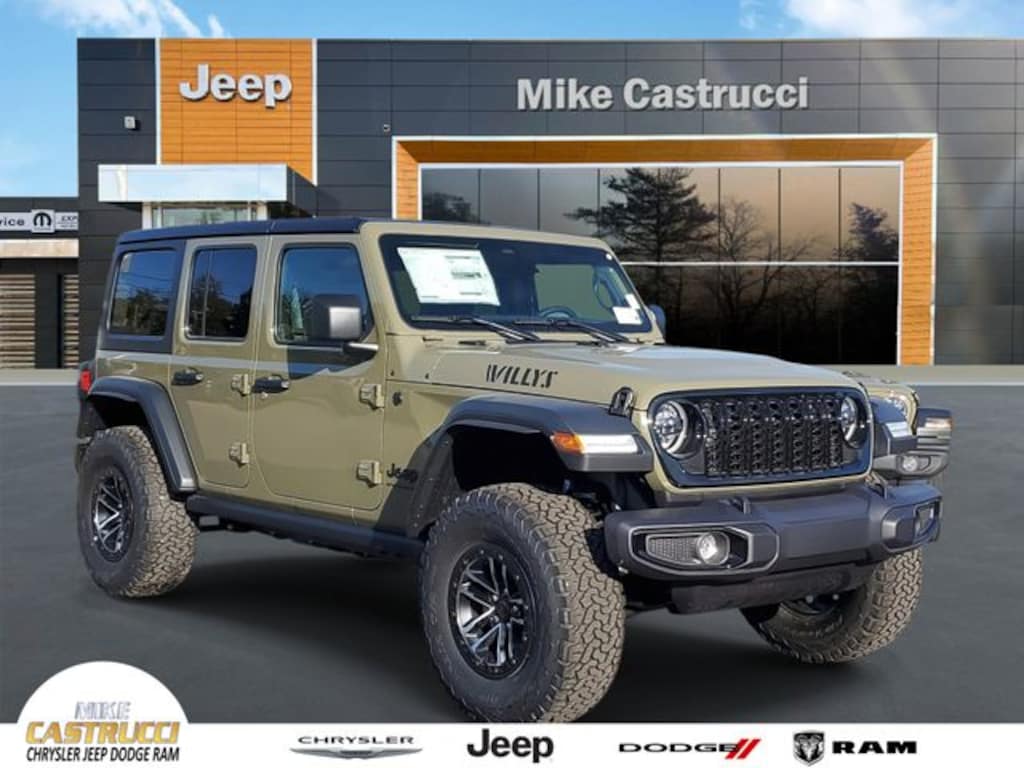 New 2026 Jeep Wrangler 4-DOOR WILLYS Sport Utility