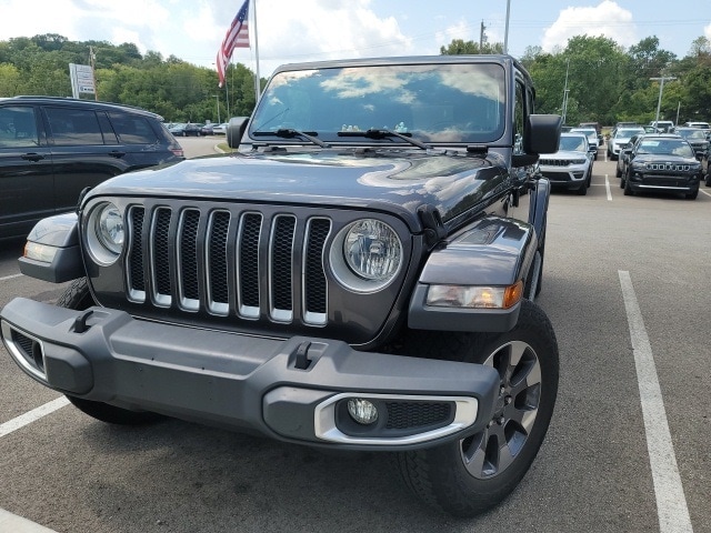 Used 2018 Jeep All-New Wrangler Unlimited Sahara with VIN 1C4HJXEG2JW138698 for sale in Cincinnati, OH