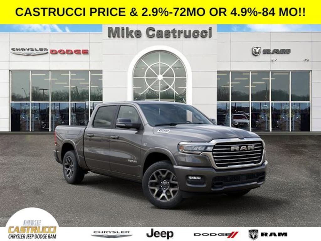 New 2026 Ram 1500 LARAMIE CREW CAB 4X4 5'7 BOX Pickup