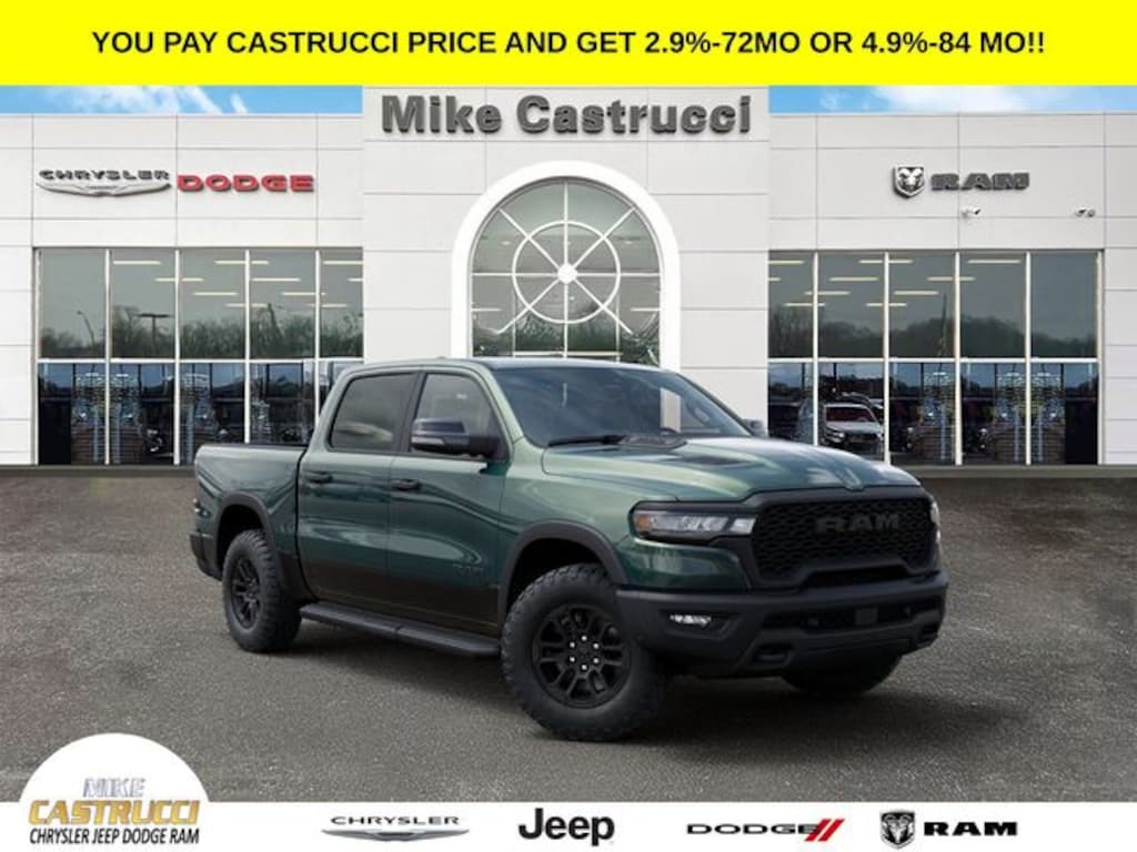 New 2026 Ram 1500 REBEL CREW CAB 4X4 5'7 BOX Pickup