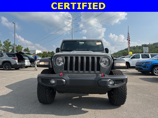 Certified 2023 Jeep Wrangler 4-Door Rubicon with VIN 1C4HJXFN0PW646609 for sale in Cincinnati, OH