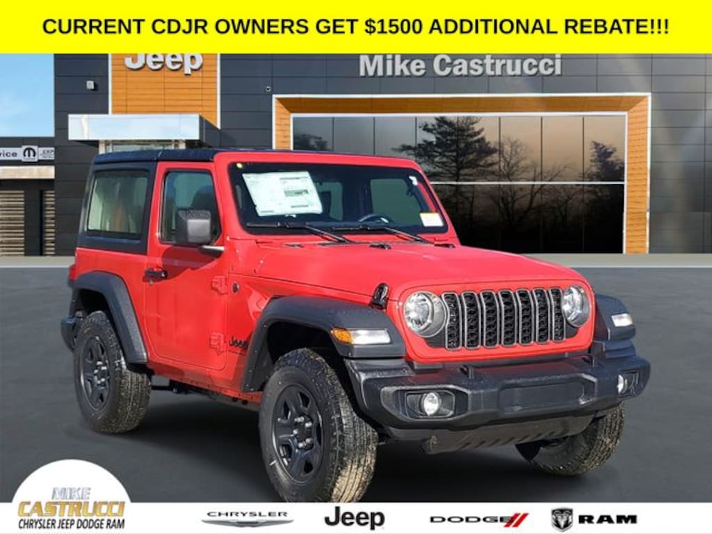 New 2026 Jeep Wrangler 2-DOOR SPORT Sport Utility