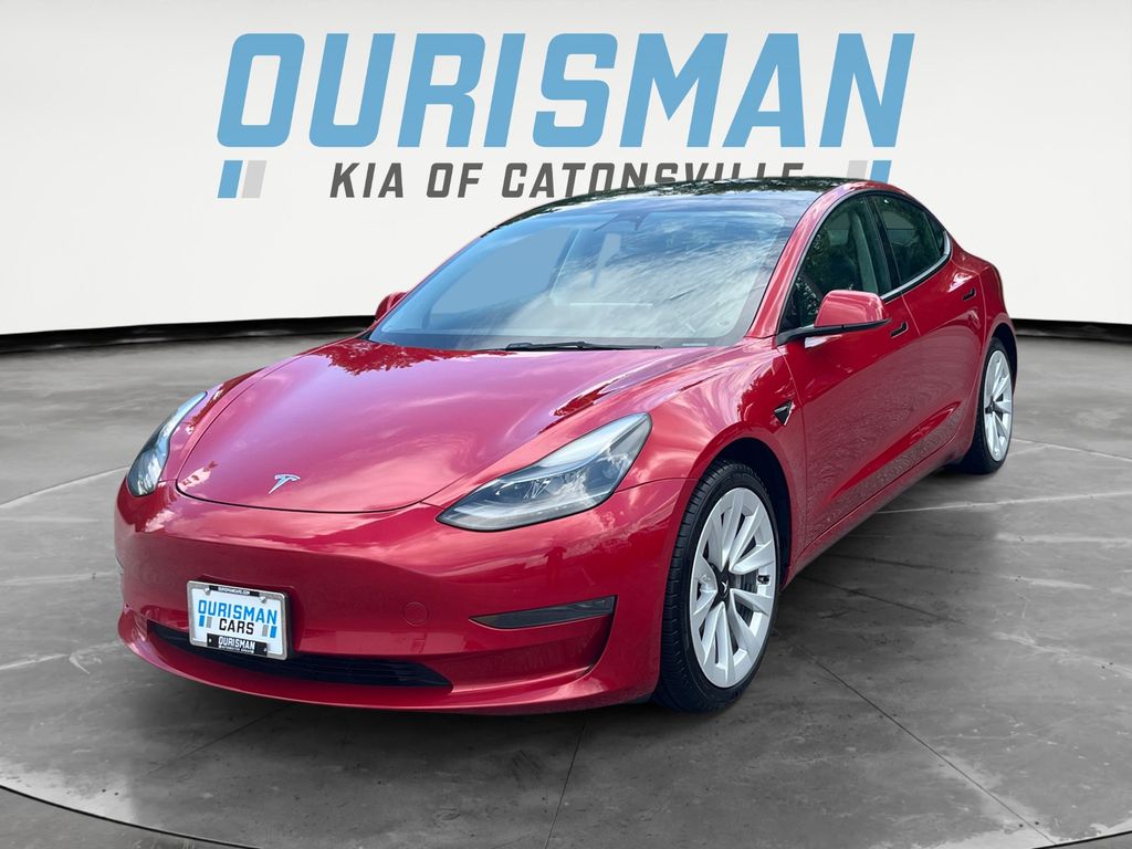 Used 2023 Tesla Model 3 Base with VIN 5YJ3E1EA0PF446800 for sale in Woodlawn, MD