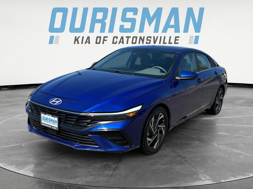 Used 2024 Hyundai Elantra SEL with VIN KMHLS4DG0RU811269 for sale in Woodlawn, MD