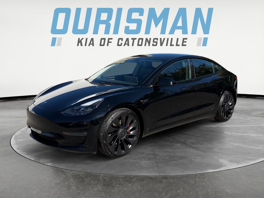 Used 2023 Tesla Model 3 Performance with VIN 5YJ3E1EC4PF382648 for sale in Baltimore, MD
