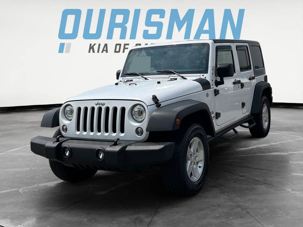 Used 2017 Jeep Wrangler Unlimited Sport S with VIN 1C4HJWDG5HL642640 for sale in Woodlawn, MD
