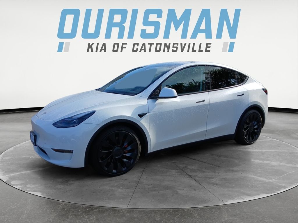 Used 2022 Tesla Model Y Performance with VIN 7SAYGDEF0NF376695 for sale in Baltimore, MD