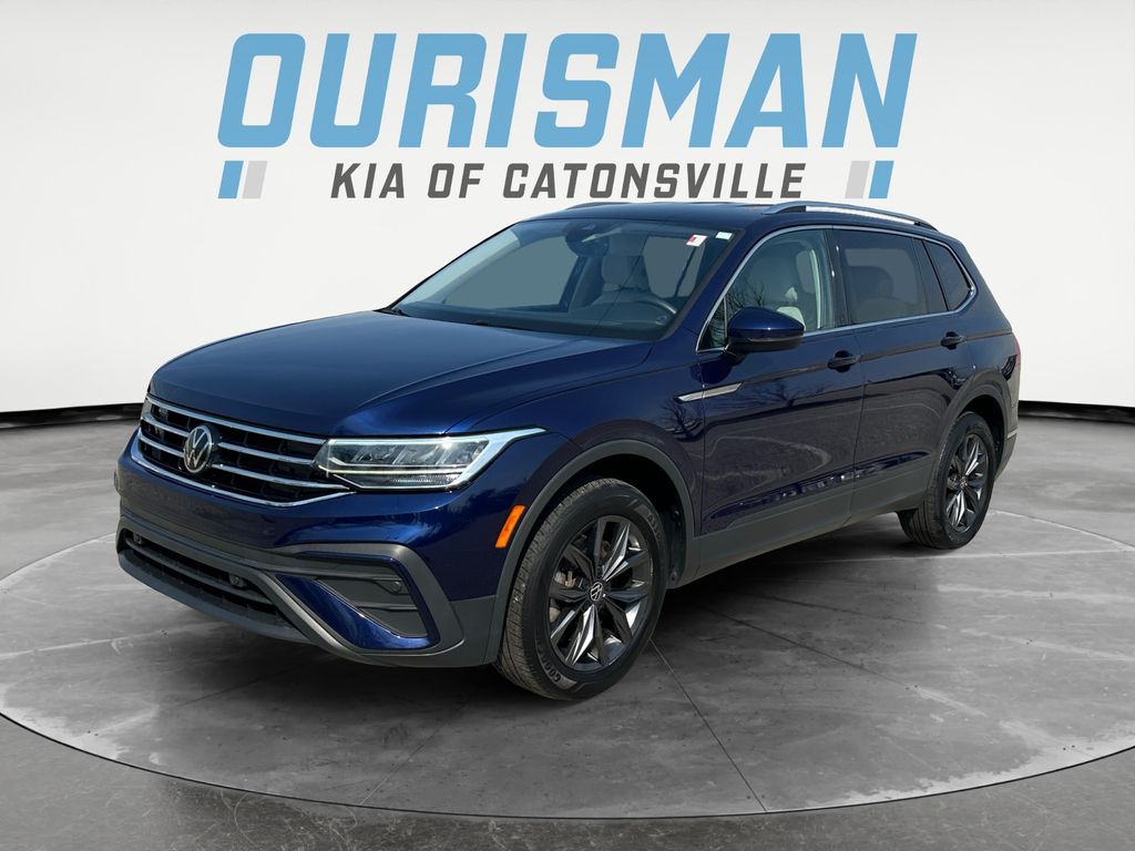 Used 2022 Volkswagen Tiguan SE with VIN 3VV3B7AX8NM066524 for sale in Woodlawn, MD