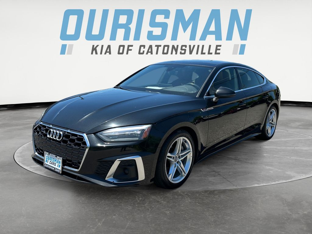 Used 2021 Audi A5 Sportback Premium with VIN WAUDACF57MA009911 for sale in Woodlawn, MD