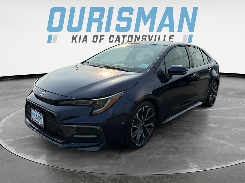 Used 2020 Toyota Corolla SE with VIN JTDS4RCE8LJ005986 for sale in Woodlawn, MD