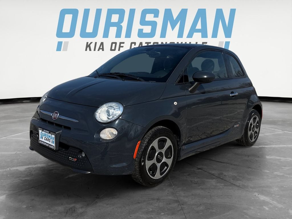 Used 2017 FIAT 500e Battery Electric with VIN 3C3CFFGE7HT508873 for sale in Woodlawn, MD