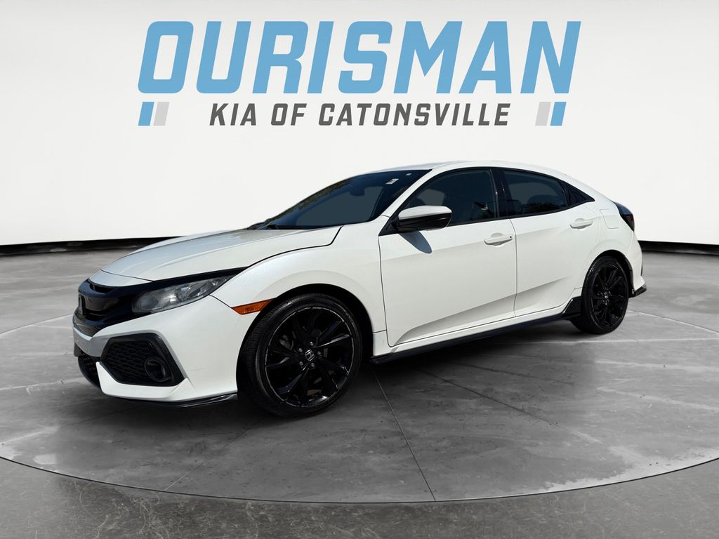 Used 2017 Honda Civic Hatchback Sport with VIN SHHFK7H40HU414489 for sale in Woodlawn, MD