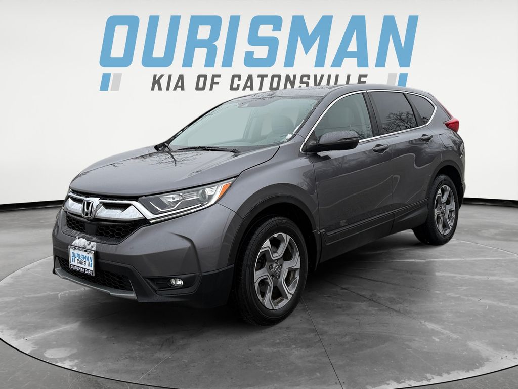 Used 2019 Honda CR-V EX-L with VIN 7FARW2H8XKE050988 for sale in Woodlawn, MD