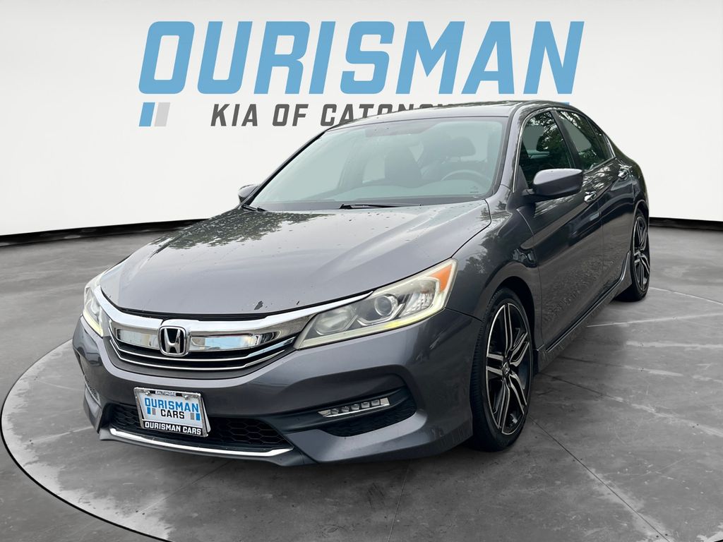 Used 2016 Honda Accord Sport with VIN 1HGCR2F5XGA179509 for sale in Woodlawn, MD