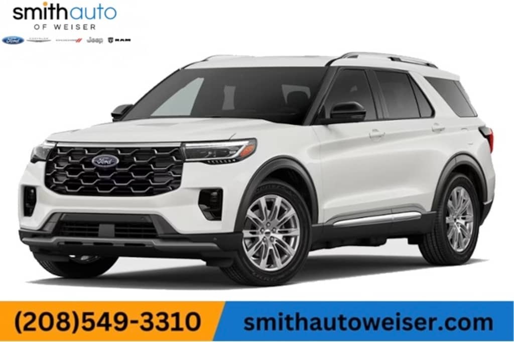 New 2026 Ford Explorer Platinum SUV