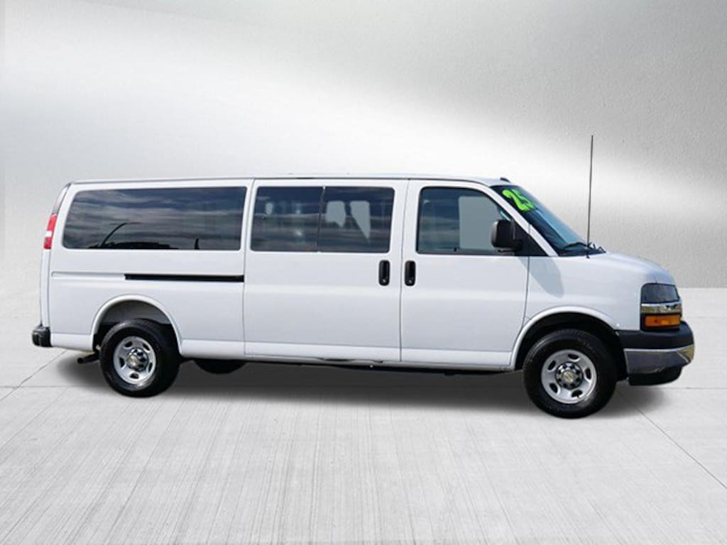 Used 2025 Chevrolet Express Cargo 3500 LT Van Extended Passenger Van