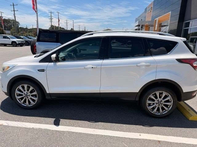 Used 2017 Ford Escape Titanium with VIN 1FMCU0JD3HUA08600 for sale in Smithfield, NC