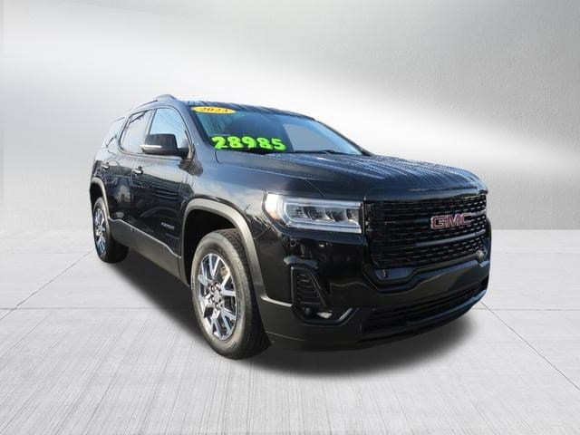 Used 2023 GMC Acadia SLT with VIN 1GKKNML47PZ116290 for sale in Smithfield, NC