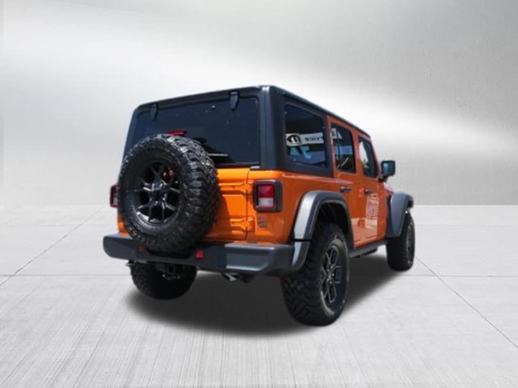 New 2026 Jeep Wrangler 4-DOOR WILLYS Sport Utility
