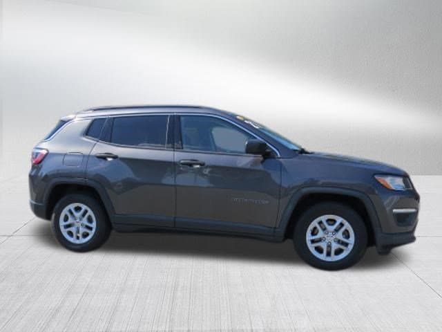 Used 2021 Jeep Compass Sport with VIN 3C4NJCAB0MT560937 for sale in Smithfield, NC
