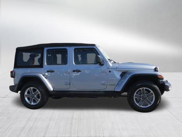 Used 2018 Jeep All-New Wrangler Unlimited Sahara with VIN 1C4HJXEG1JW124419 for sale in Smithfield, NC