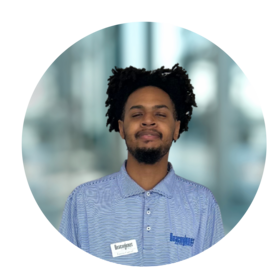 Staff member Tyrese Carrol from 4a40ad642bc0