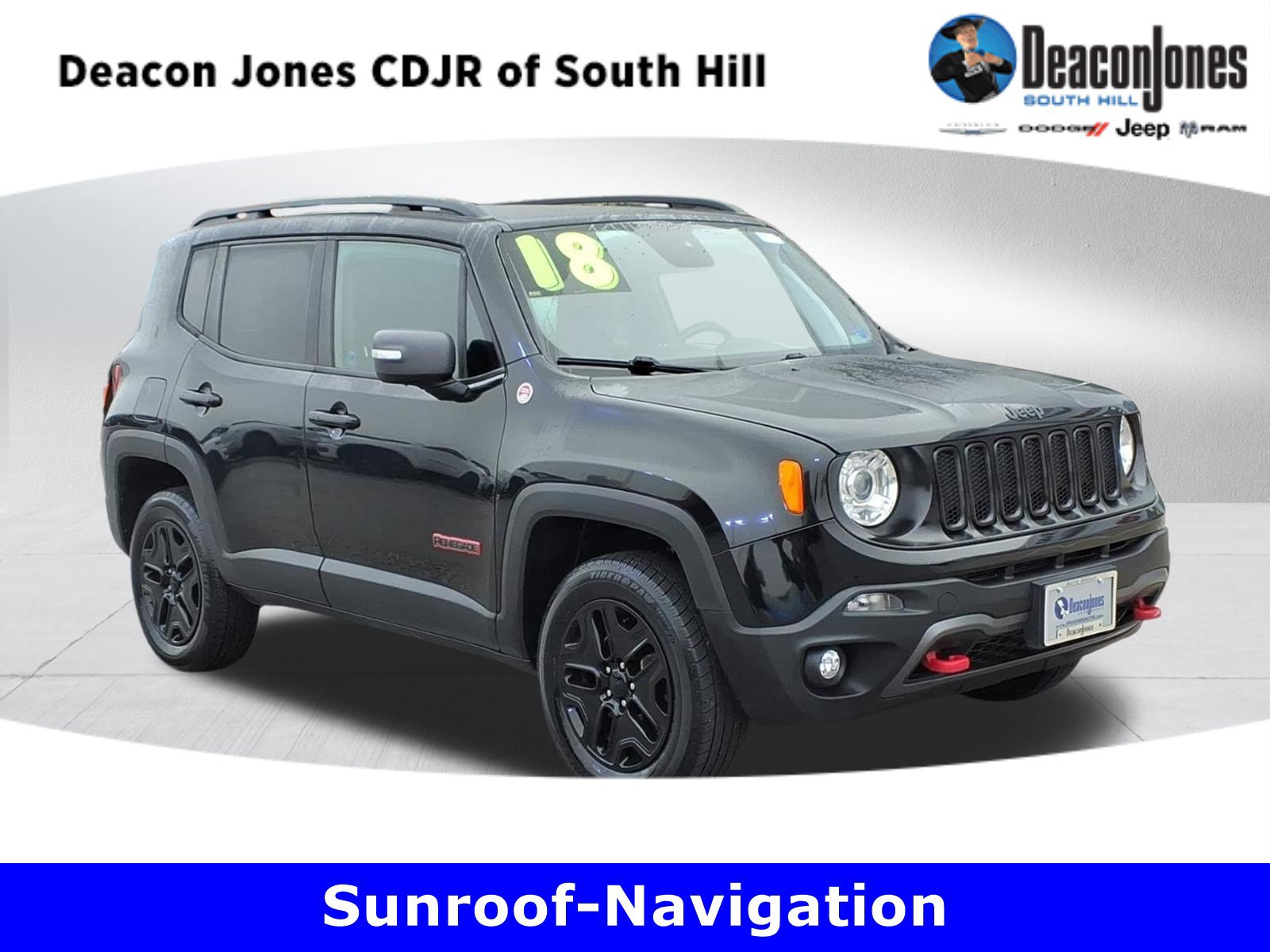 Used 2018 Jeep Renegade Trailhawk 4x4 SUV