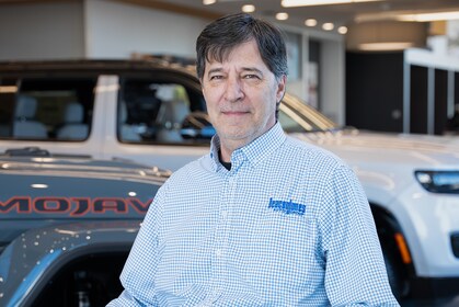 Staff member Bill Ridout from ID_64b0e7