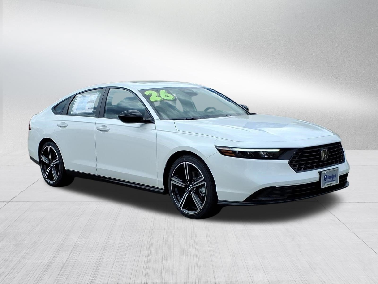 New 2026 Honda Accord Hybrid Sport Sedan