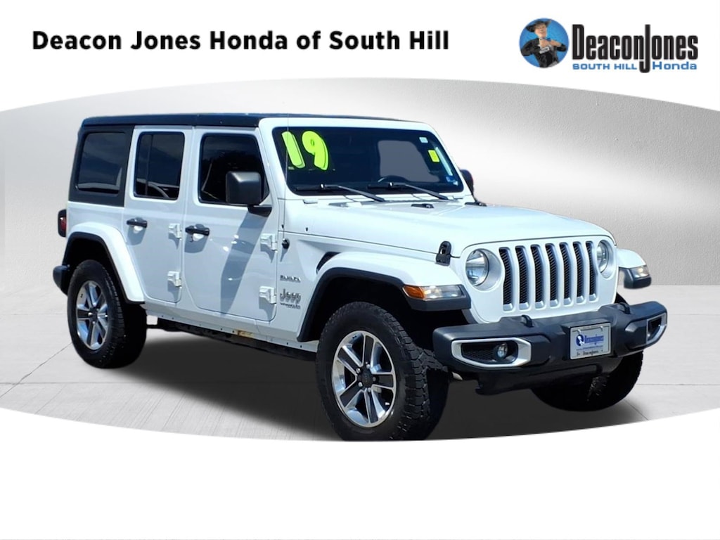 Used 2019 Jeep Wrangler Unlimited Sahara 4x4 SUV