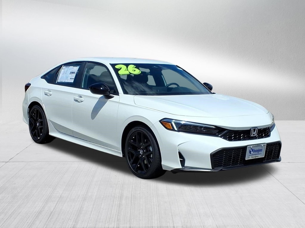 New 2026 Honda Civic Sport Sedan