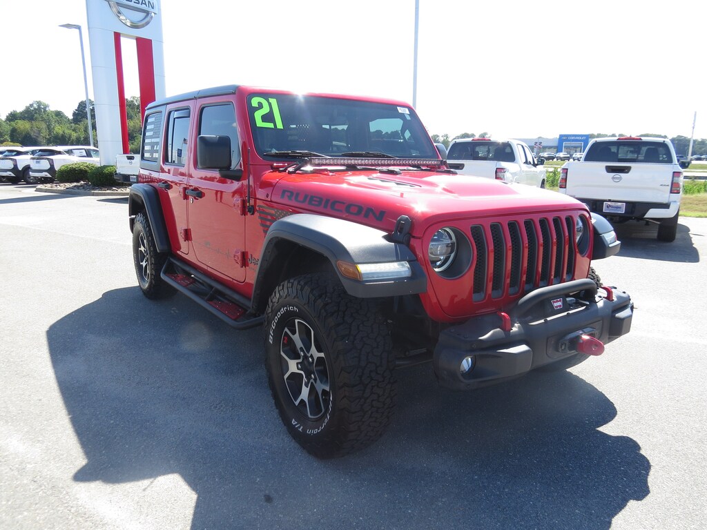 Used 2021 Jeep Wrangler Unlimited Rubicon SUV