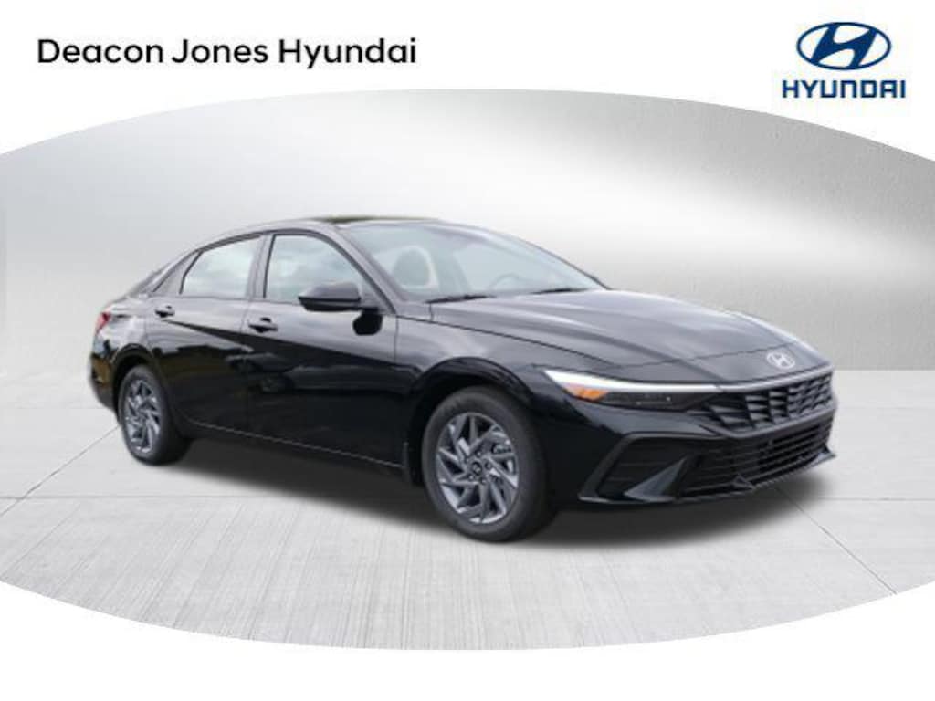 New 2026 Hyundai Elantra HEV Blue Sedan