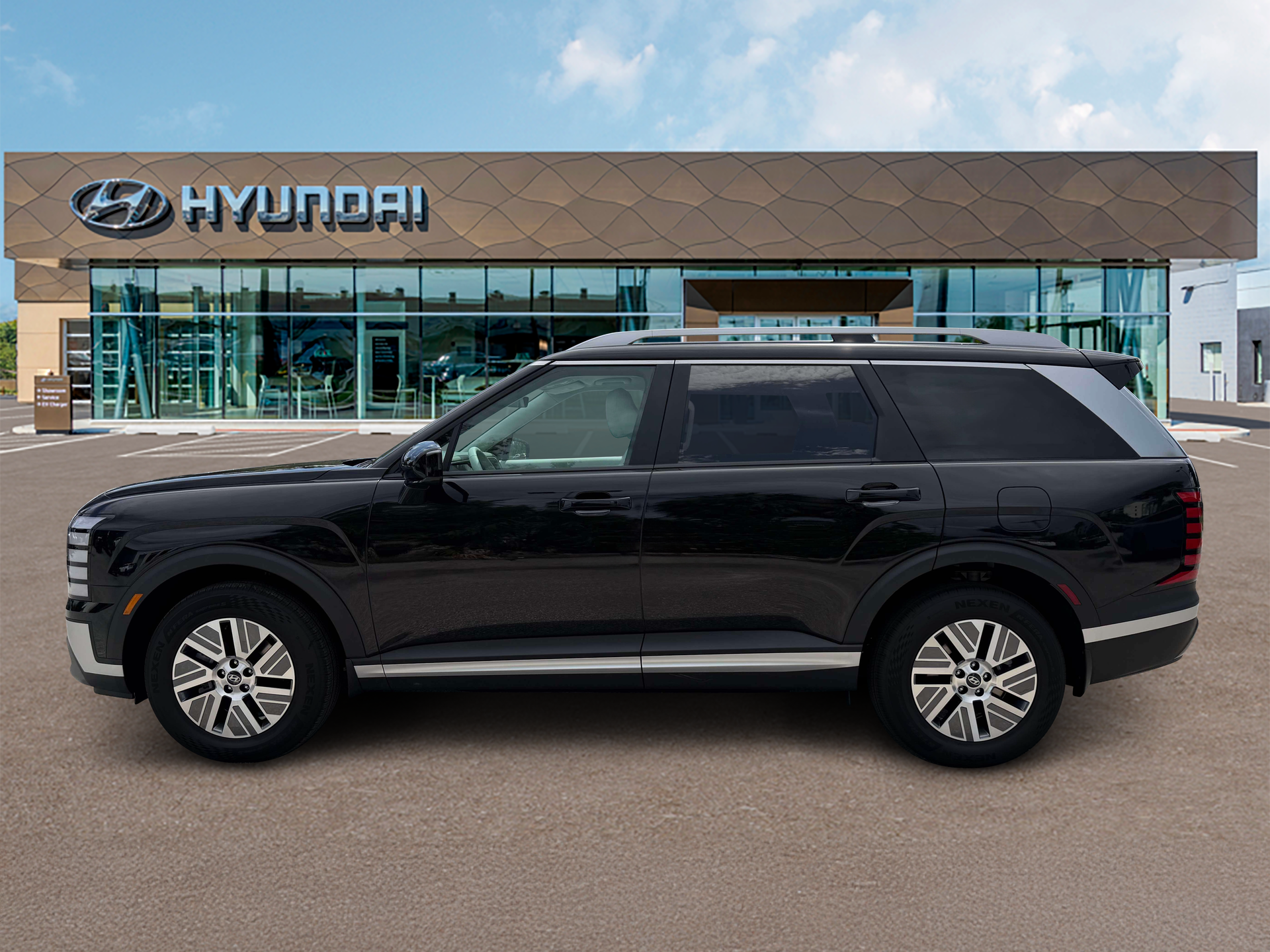 2027 Hyundai Palisade Hybrid BLUE SEL 7P SUV Slide 2