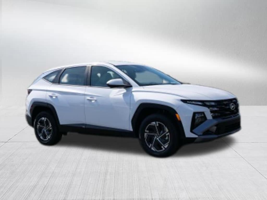 New 2026 Hyundai Tucson Hybrid Blue SUV