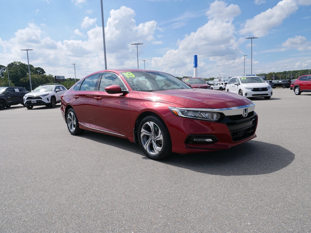 Certified 2019 Honda Accord EX-L Sedan